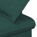 Loungebank met knopencomfort Donkergroen 111 x 68 x 80 cm Stof