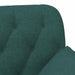 Loungebank met knopencomfort Donkergroen 111 x 68 x 80 cm Stof