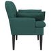 Loungebank met knopencomfort Donkergroen 111 x 68 x 80 cm Stof