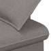 Loungebank met knopencomfort Taupe 111 x 68 x 80 cm Stof