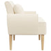 Loungebank met knopencomfort Crèmekleurig 117 x 67 x 77 cm
