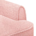 Loungebank met knopencomfort Roze 117 x 67 x 77 cm Bouclé