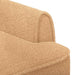 Loungebank met knopencomfort Beige 117 x 67 x 77 cm Bouclé