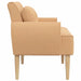 Loungebank met knopencomfort Beige 117 x 67 x 77 cm Bouclé