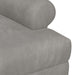 Loungebank met knopencomfort Lichtgrijs 120 x 66 x 78 cm