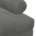 Loungebank met knopencomfort Donkergrijs 120 x 66 x 78 cm