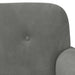 Loungebank met knopencomfort Donkergrijs 120 x 66 x 78 cm