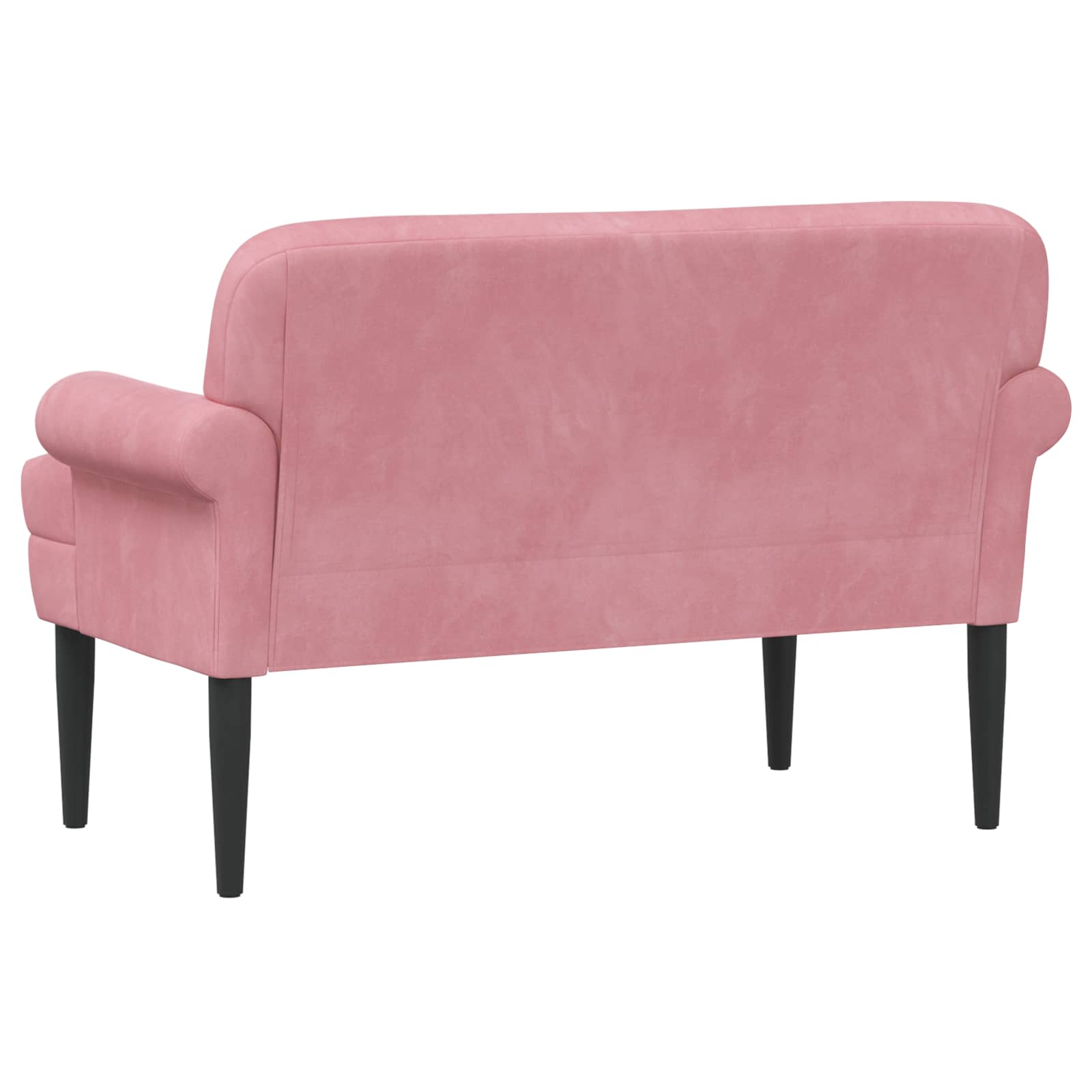 Loungebank met knopencomfort Roze 120 x 66 x 78 cm fluweel