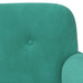Loungebank met knopencomfort Turquoise 120 x 66 x 78 cm fluweel