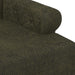 Loungebank met knopencomfort Legergroen 120 x 65 x 78 cm