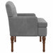 Loungebank met knoopdetails Donkergrijs 111 x 65 x 79 cm fluweel
