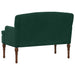 Loungebank met knopencomfort Donkergroen 111 x 65 x 79 cm