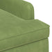 Loungebank met knopencomfort Lichtgroen 111 x 65 x 79 cm