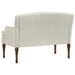 Loungebank met knopencomfort Crèmekleurig 111 x 65 x 79 cm