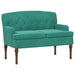 Loungebank met knopencomfort Turquoise 111 x 65 x 79 cm Fluweel