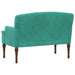 Loungebank met knopencomfort Turquoise 111 x 65 x 79 cm Fluweel