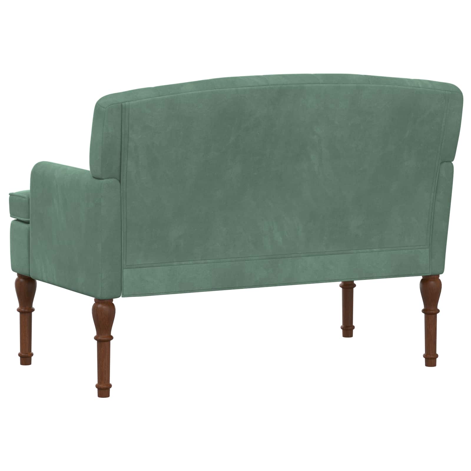 Loungebank met knopencomfort Zeegroen 111 x 65 x 79 cm Fluweel