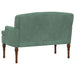 Loungebank met knopencomfort Zeegroen 111 x 65 x 79 cm Fluweel