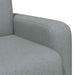 Fauteuil Lichtgrijs Stof