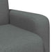Fauteuil Donkergrijs Stof