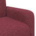 Fauteuil Wijnrood Stof