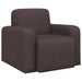 Fauteuil Donkerbruin Stof