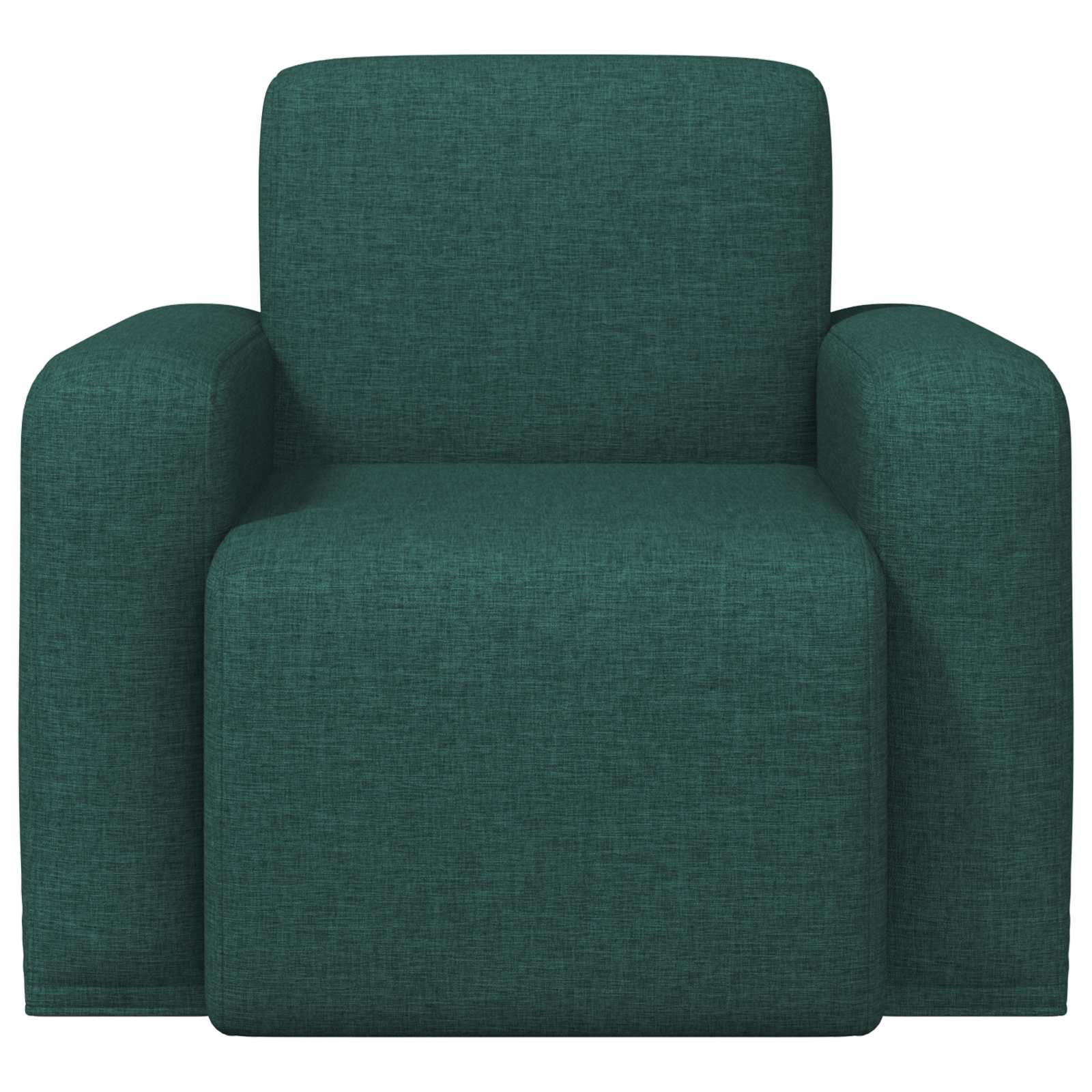 Fauteuil Donkergroen Stof