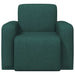 Fauteuil Donkergroen Stof