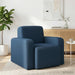 Fauteuil Blauw Stof