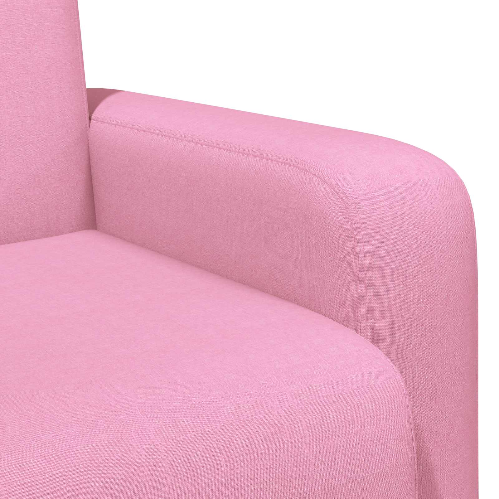 Fauteuil Roze Stof