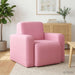 Fauteuil Roze Stof