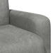 Fauteuil Lichtgrijs fluweel