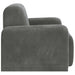 Fauteuil Donkergrijs fluweel