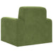 Fauteuil Lichtgroen fluweel