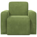 Fauteuil Lichtgroen fluweel