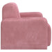 Fauteuil Roze fluweel