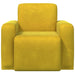 Fauteuil Geel fluweel