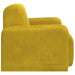 Fauteuil Geel fluweel