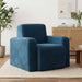 Fauteuil Blauw fluweel