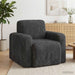 Fauteuil Donkergrijs corduroy