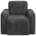 Fauteuil Donkergrijs corduroy