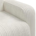 Fauteuil Crèmekleurig corduroy