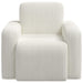 Fauteuil Crèmekleurig corduroy