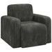 Fauteuil Antraciet corduroy