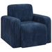 Fauteuil Marineblauw corduroy