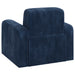 Fauteuil Marineblauw corduroy