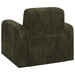 Fauteuil Groen corduroy