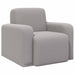 Fauteuil Lichtgrijs Bouclé