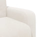 Fauteuil Crèmekleurig Bouclé