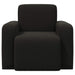Fauteuil Zwart Bouclé